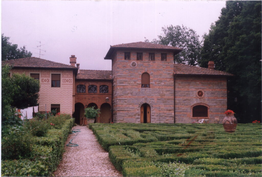 Giardino all'italiana Villa La Quiete a Mucciano
