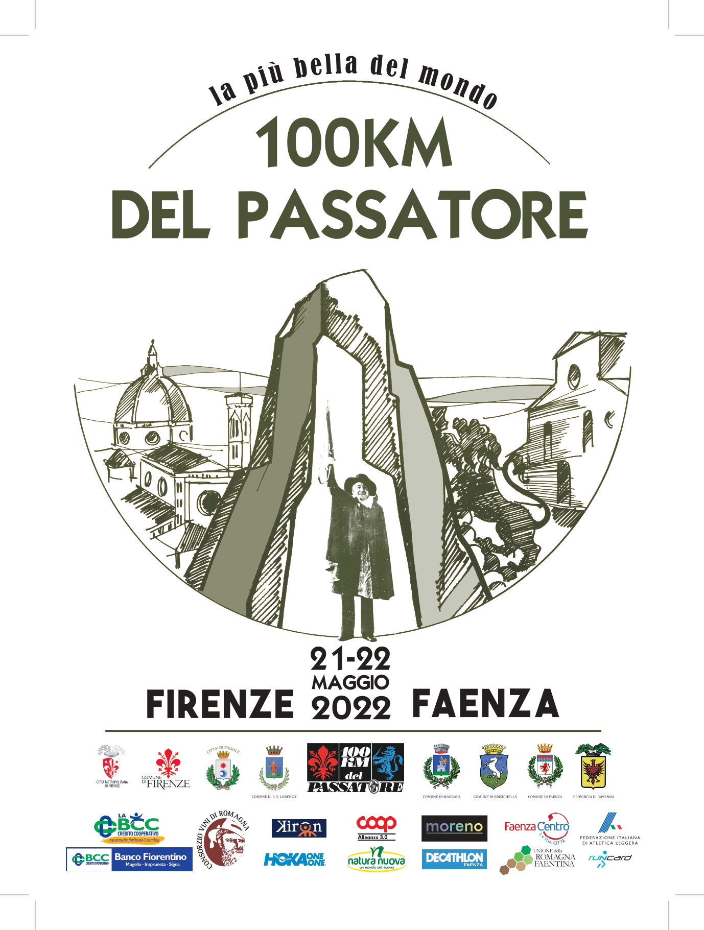 percorso 100 km del passatore